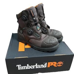 Timberland Pro Men's BOA Magnitude 8" Composite Safety Toe Waterproof Work Boots